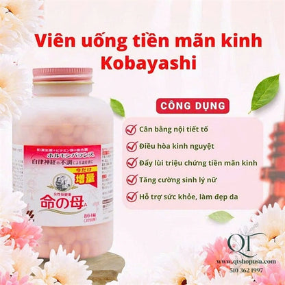Viên Uống Nội Tiết Tố - JP - 840 viên - EXP 202710