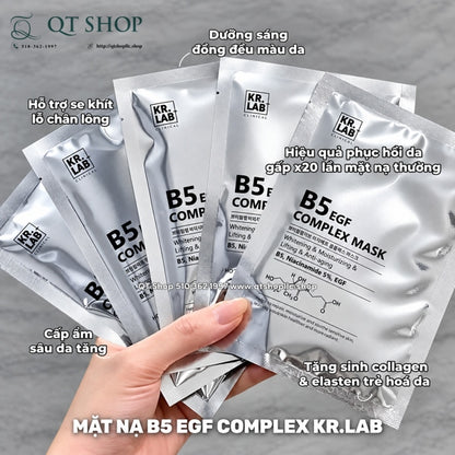 KR.LAB - Mặt Nạ B5 EGF Complex Mask - Combo 10 miếng