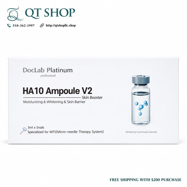 DOCLAB - HA10 Ampoule V2 Skin Booster - 5ml x 5vials - EXP 202703