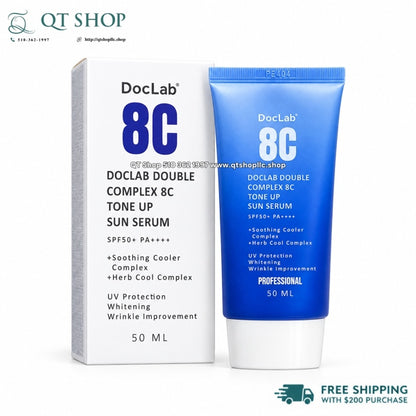 DOCLAB - Double Complex 8C Tone Up Sun Serum - KCN Xanh 3 trong 1 - 50ml