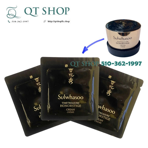 SULWHASOO - Sample Kem Linh Chi Đen Kem - 24 ea x 1 ml - EXP 2027.12