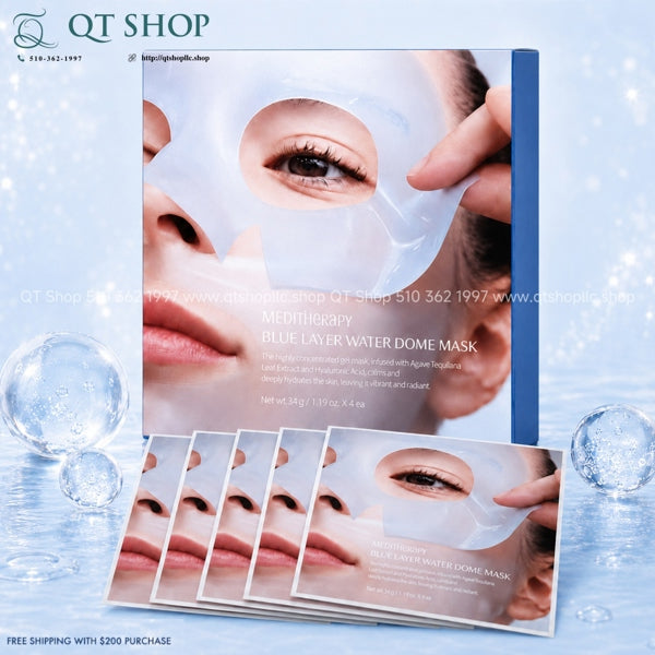 Mask Thạch Meditherapy Blue Water Dome Mask - 4ea - EXP 20280221