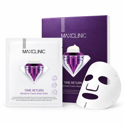 MAXCLINIC - Mặt Nạ Trắng Da Melatonin Cream Mask 4ea - EXP 202802