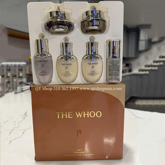 THE WHOO - Set Dưỡng Mini Hoa Hiên Cheongidan - 6 sản phẩm - EXP 202807