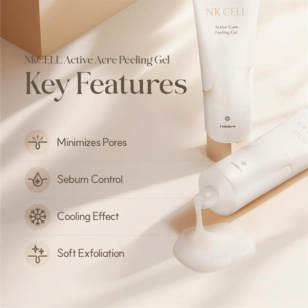 LULUBEU - TDC Tẩy tế bào chết NK CELL ACTIVE CARE PEELING GEL 120ml - EXP 202702