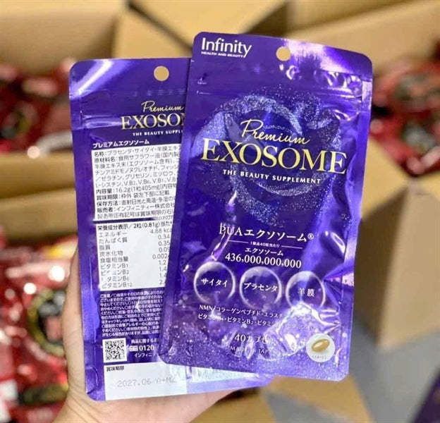 Viên Uống Nhau Thai Exosome Premium - 20 ngày uống - EXP 202804