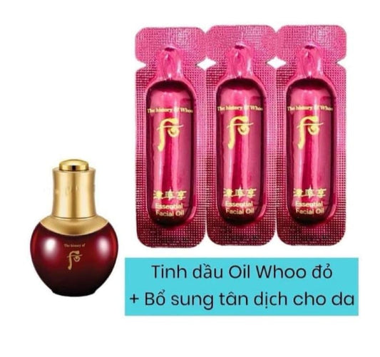 Sample Tinh Dầu Whoo Đỏ - 30ea