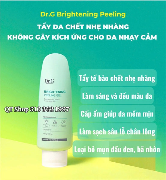 DR.G - @ - Tẩy Tế Bào Chết TDC Brightening Peeling Gel 120g - EXP 202807