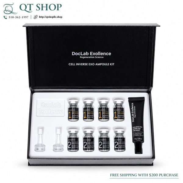 DOCLAB - Exollence Cell Inverse Exo Ampoule Kit - Tế Bào Gốc TBG Human - 4 ống tặng Kem 20g - EXP 20261120