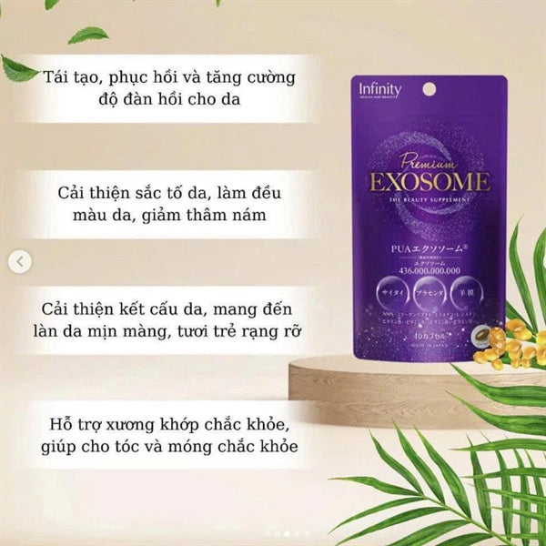 Viên Uống Nhau Thai Exosome Premium - 20 ngày uống - EXP 202804