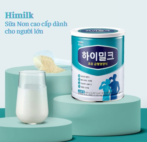 ILDONG - *LM 2* - Sữa Non Dinh Dưỡng Người Lớn - 600gr - Màu Xanh Dương - Exp 2027.09