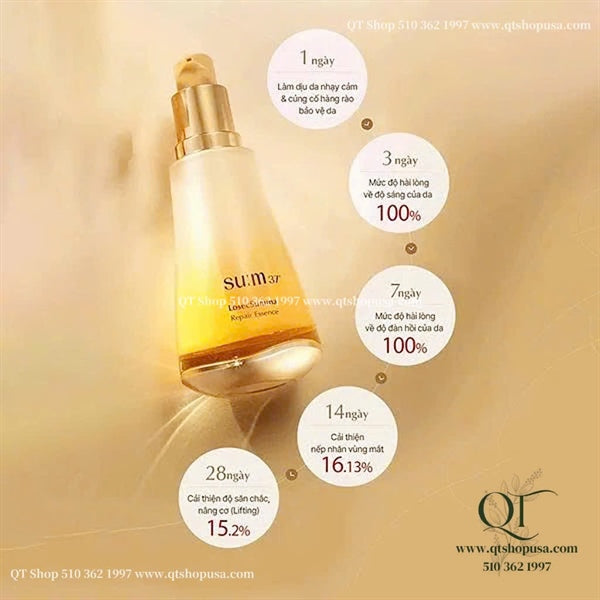 SUM37 - Set Tinh Chất Vàng Sum Losec Summa 8 in 1 - 100ml tặng kèm Mini 3 sp