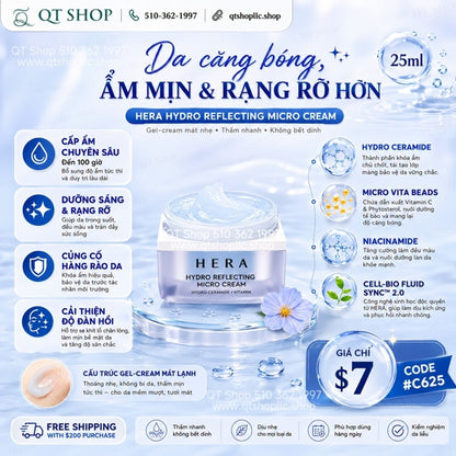HERA - Kem Dưỡng Hydro Reflecting Micro Cream 25ml