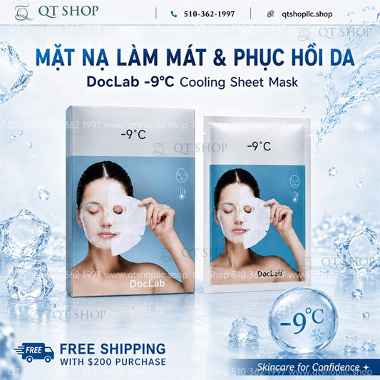 Doclab - Mask Mặt Nạ Băng Tan -9°C- 5ea - 20$