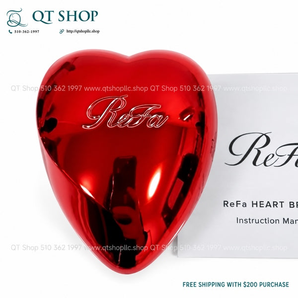 ReFa - Lược Refa - phiên bản trái tim Màu Đỏ