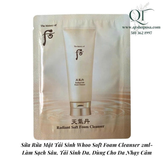 SRM Hoa Hiên Dạng Kem - Sample 120 gói