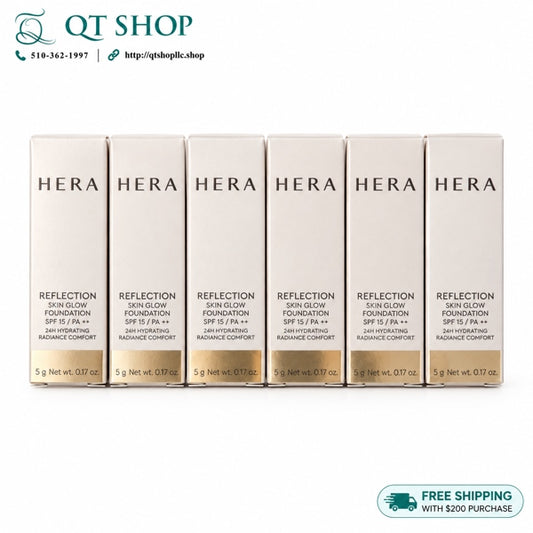 HERA - Combo 6 Mini Kem Nền Hera 21N1 - 5g - EXP 202811
