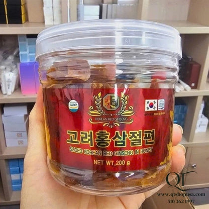 Hồng sâm lát tẩm mật ong Hàn Quốc 200g - EXP 202905