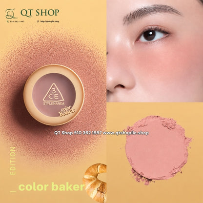 3CE - Phấn Má Hồng Color Baker Edition Face Blush - 5.5g