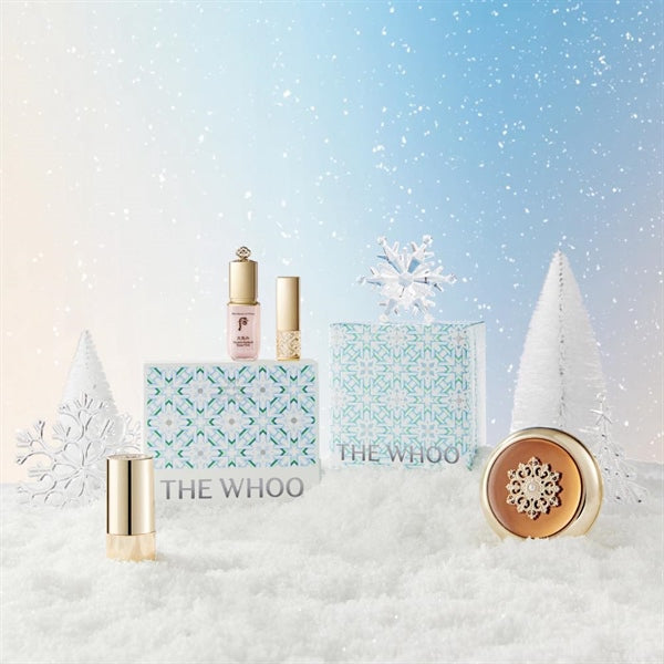 THE WHOO - Cushion Hoa Hiên tông #21 - Tặng 2 lõi - Phiên Bản Giáng Sinh 2025 - EXP 202809