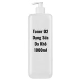 KO HỘP - O2 - Toner Nutrient - 1000ml - Dạng Sữa (Da khô) - EXP 202802 - 110$