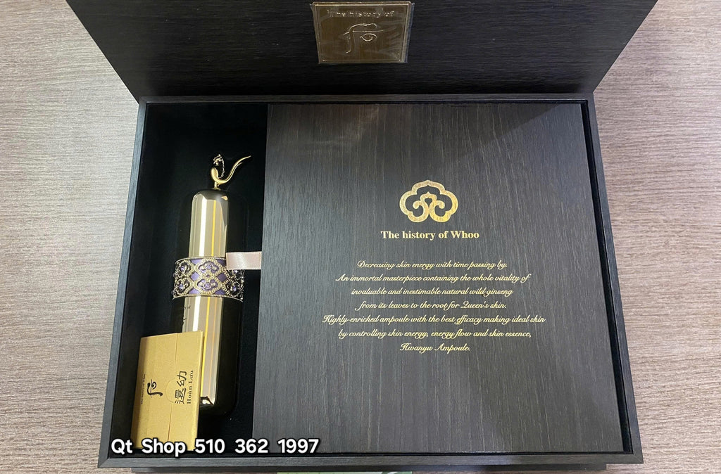 Bộ Tinh Chất Vàng Hoàn Lưu Cao WHOO Hwanyu Signature Ampoule Special