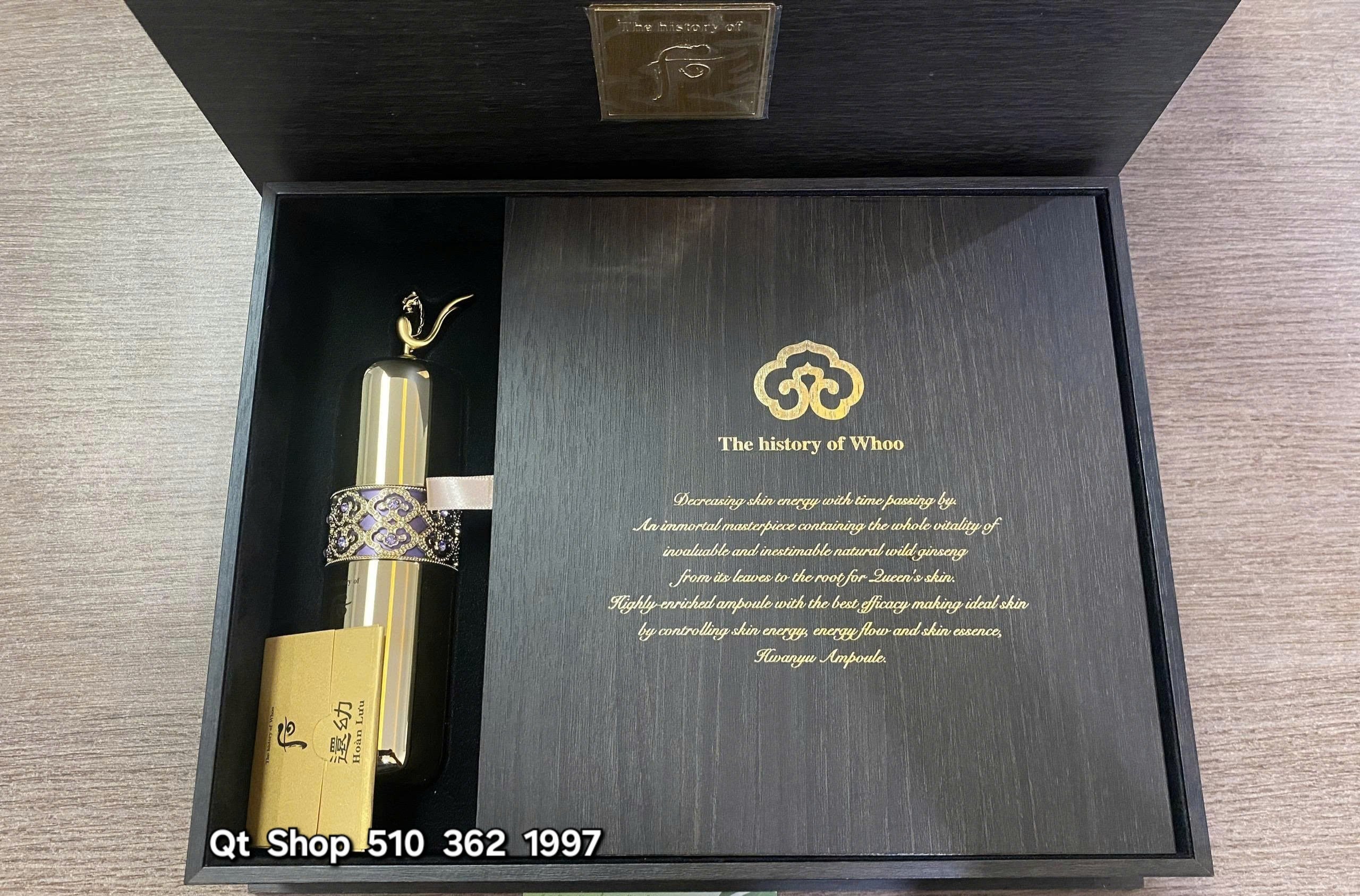 Bộ Tinh Chất Vàng Hoàn Lưu Cao WHOO Hwanyu Signature Ampoule Special