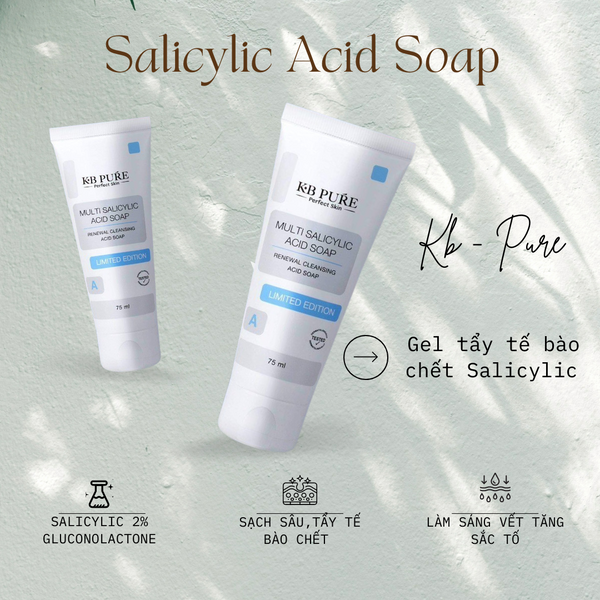 Gel Tẩy Tế Bào Chết BHA – Salicylic Acid Soap