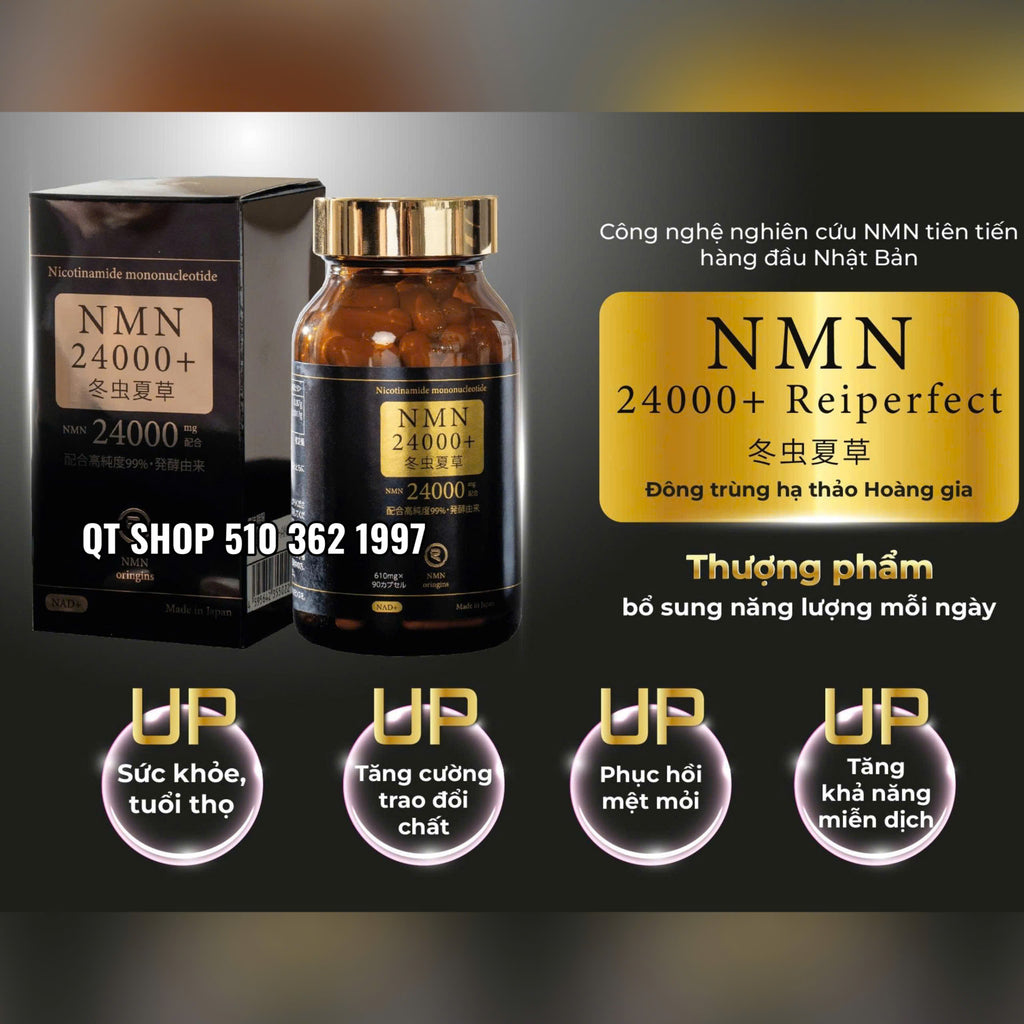 Viên Uống NMN 24000mg Tochukasou Nhật Bản
