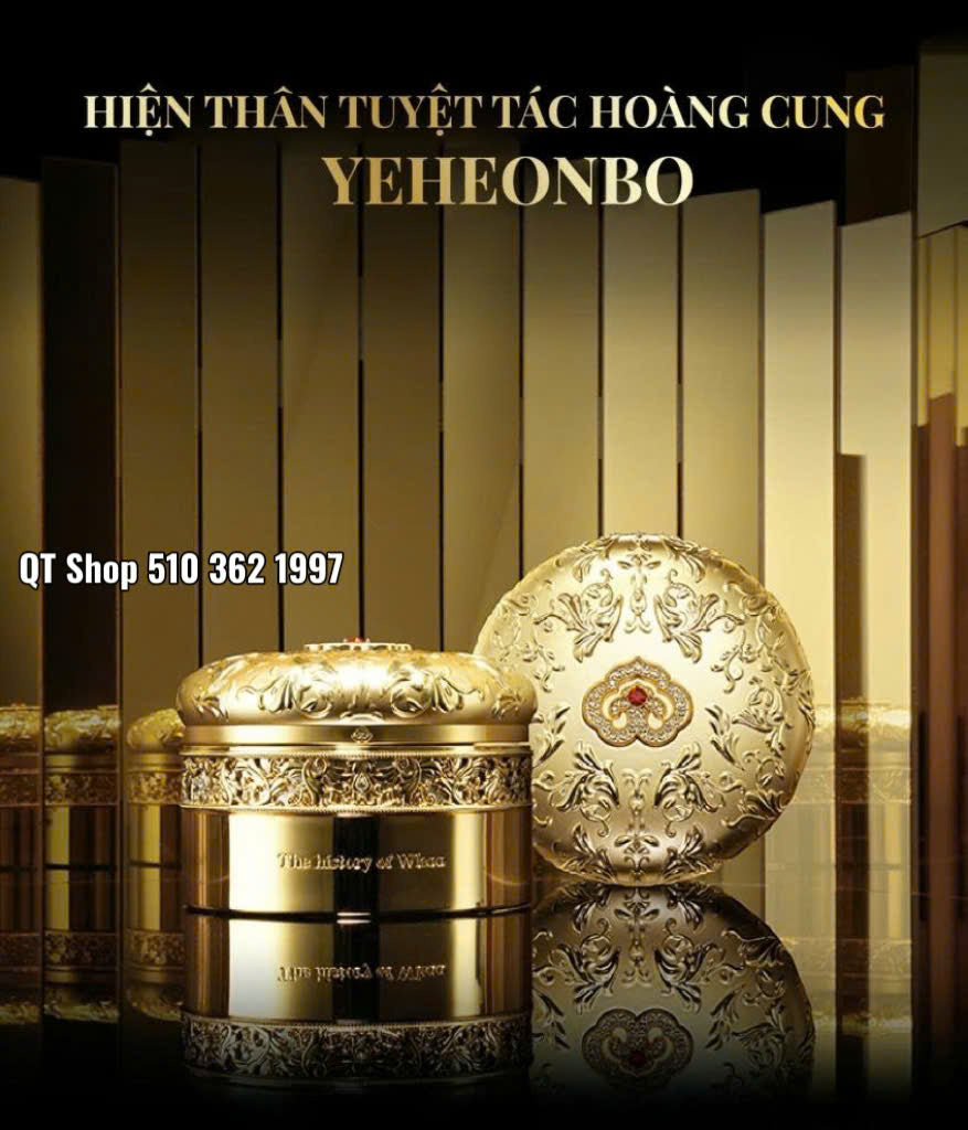 Set Kem Hoàng Hậu 2000$ - YE HEON BO ROYAL PRIVILEGE CREAM