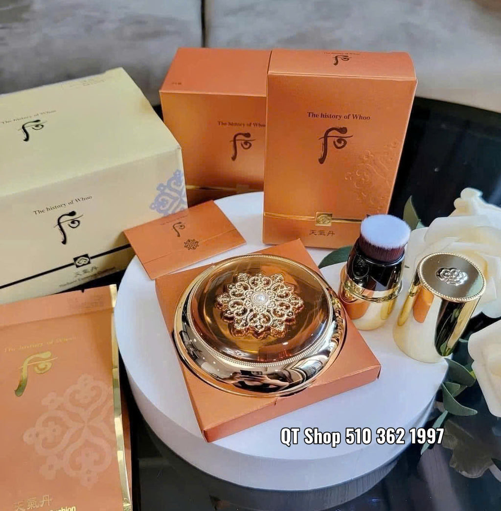 Phấn Cushion Hoa Hiên - Tông #21 - Tặng 1 Lõi - Cheongidan Essence Cushion SPF50+/PA+++