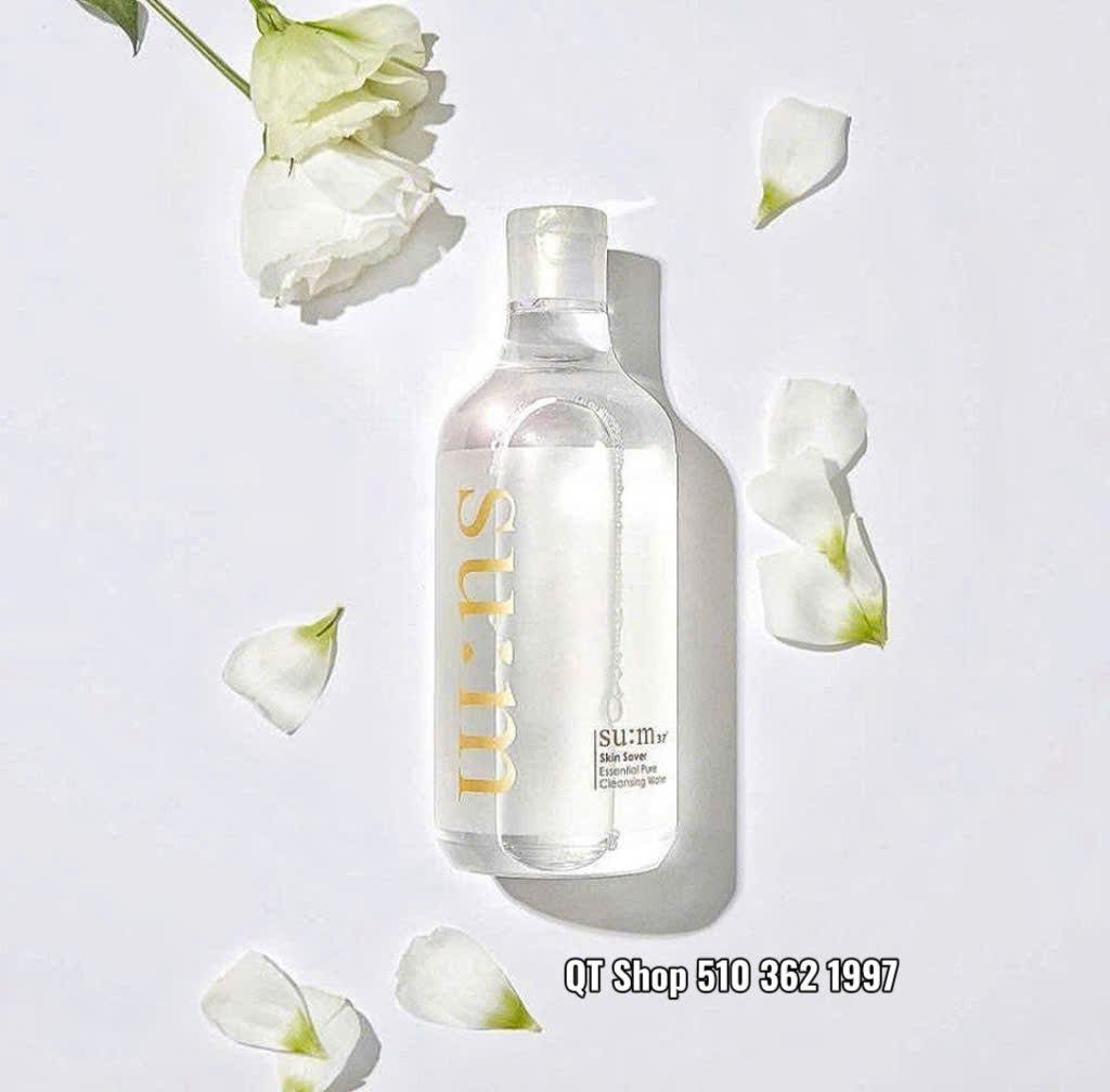 Set Nước tẩy trang Su:m37 Skin Saver Essential Cleansing Water - 400ml + 2x100ml