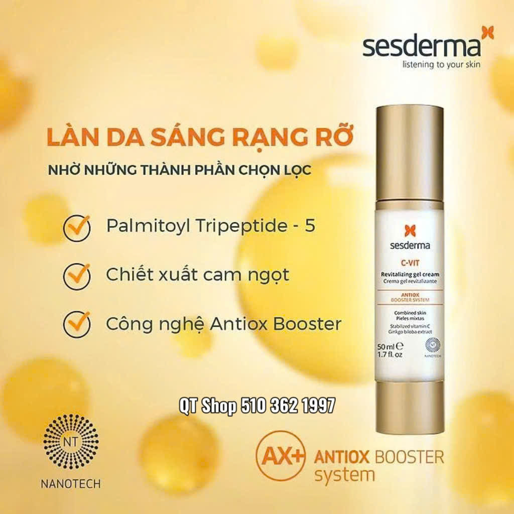 Sesderma Kem Gel C VIT Revitalizing Gel Cream