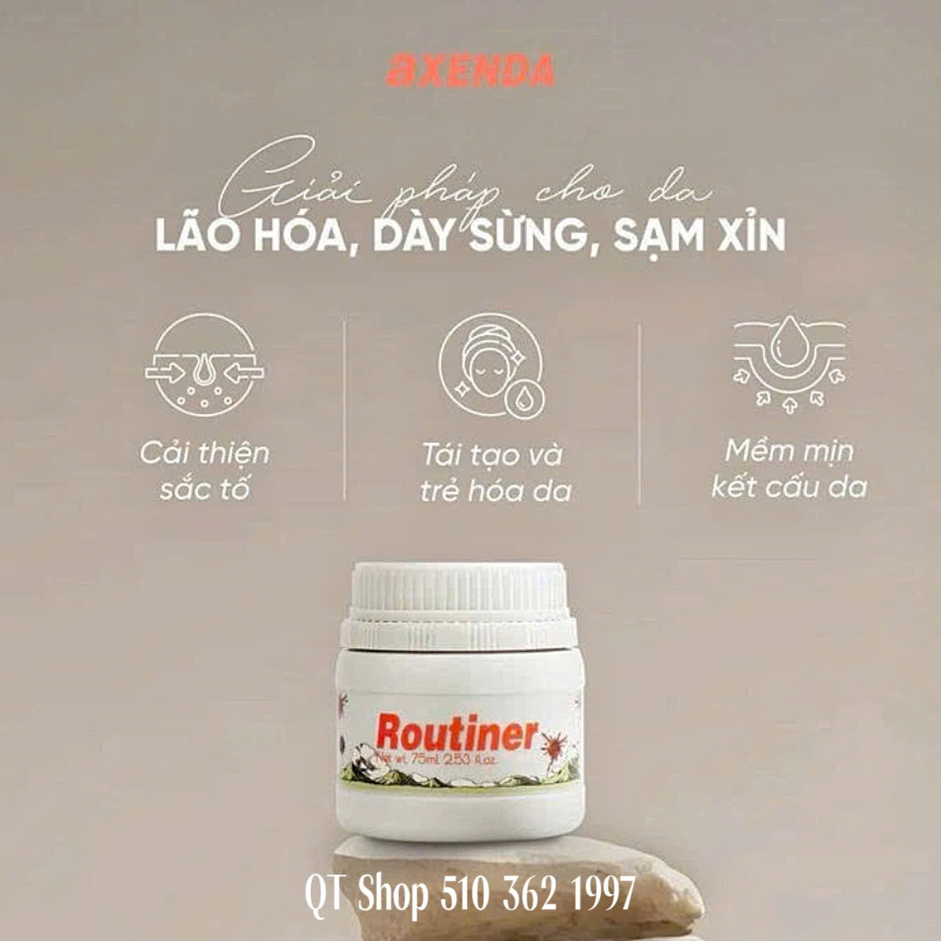 SÁP PEEL DA SINH HỌC AXENDA ROUTINER