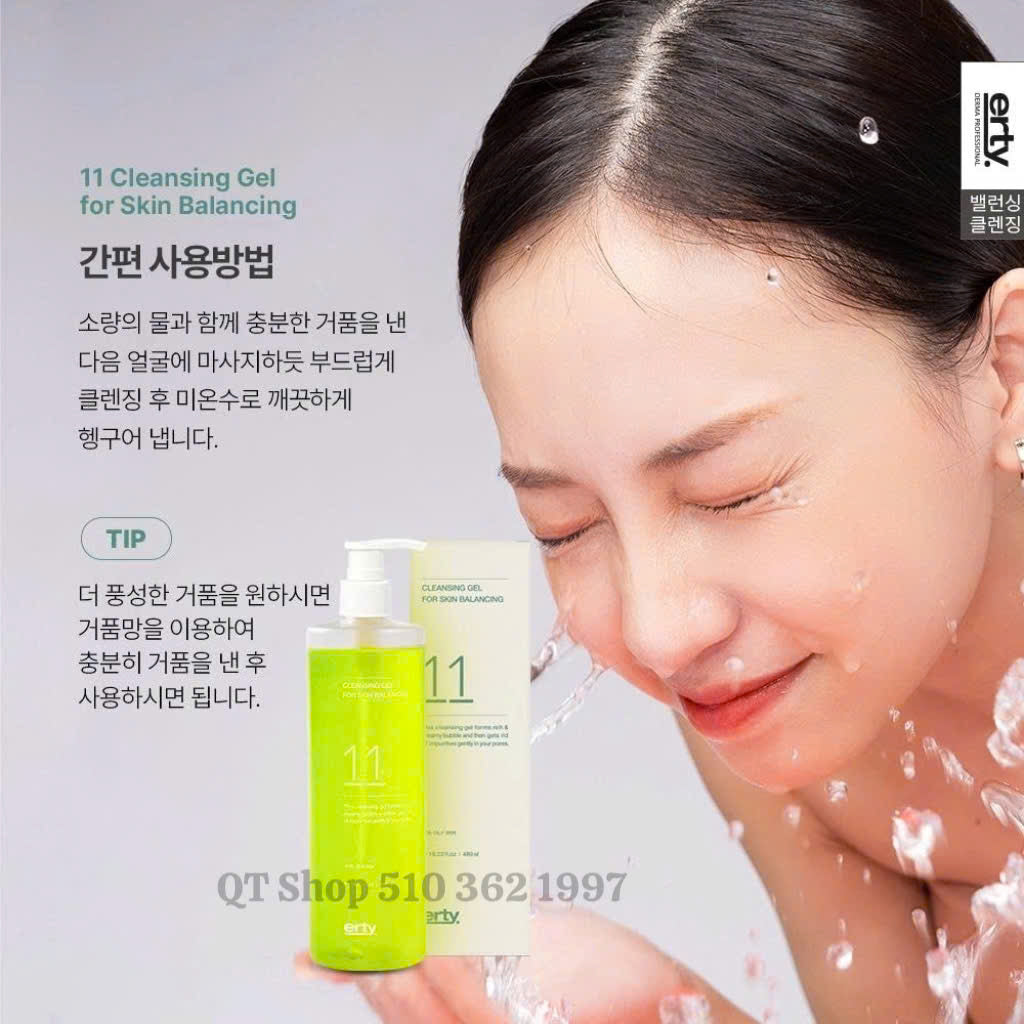 ERTY - 11 CLEANSING GEL Balancing - 480ml