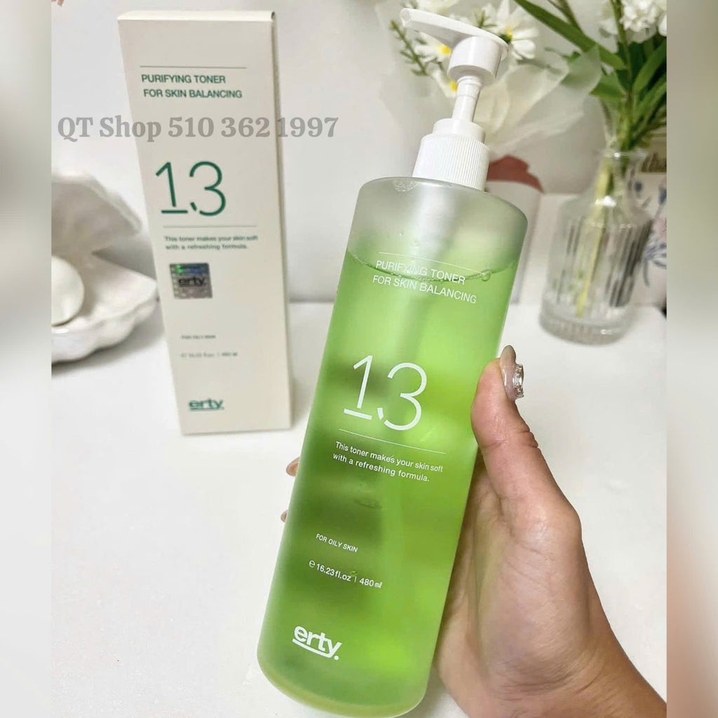 ERTY - 13 TONER - 480ml - EXP June 2026