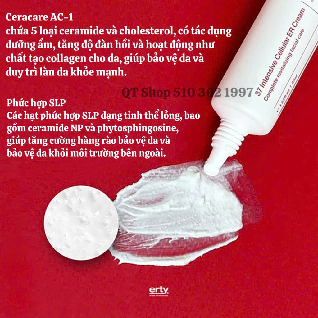 ERTY - Kem Phục Hồi 37 INTENSIVE CELLULAR - 45ml