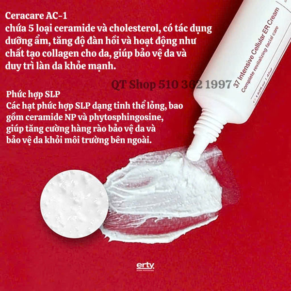 ERTY - Kem Phục Hồi 37 INTENSIVE CELLULAR - 45ml