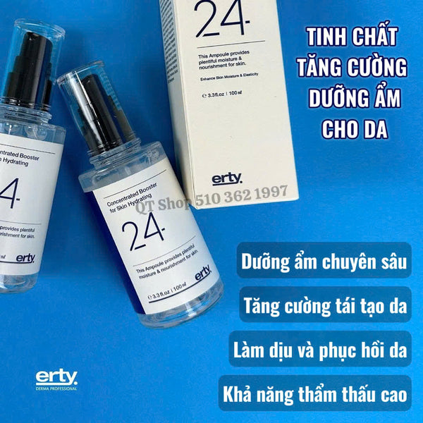 ERTY - 24 Concentrated Booster For Skin Hydrating - 100ml