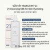 Sữa tẩy trang ERTY 21 CLEANSING MILK 480ml
