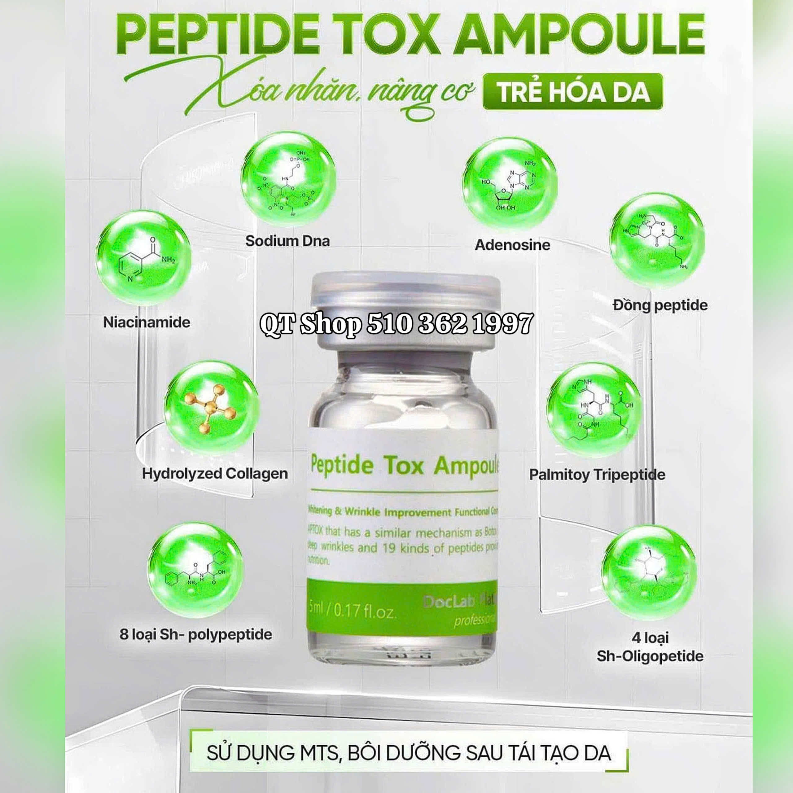 DocLab - Peptide Tox Ampoule V2 - 5 each